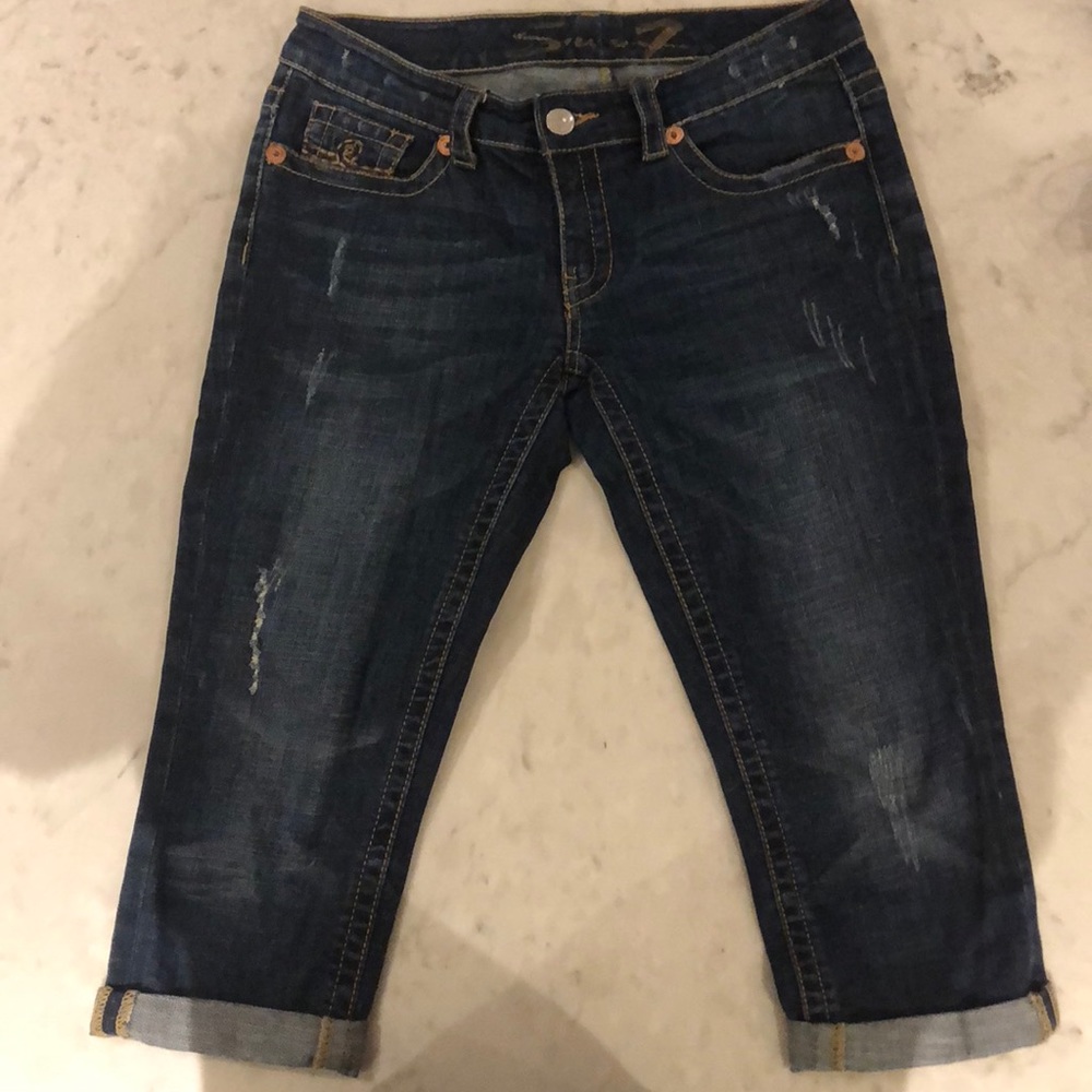 Cropped jeans